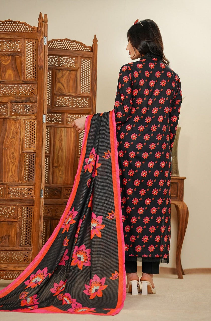 Nikhar by Meerab - Spring Summer 3-Piece Unstitched Lawn Suit