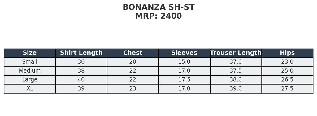 Bonanza 2 Piece Lawn Stitched (Shirt &Trouser) (Black)