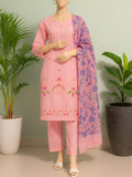 Mix Brand Embroidery Unstitched 3-Piece Suit