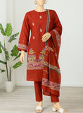 Mix Brand Embroidery Unstitched 3-Piece Suit