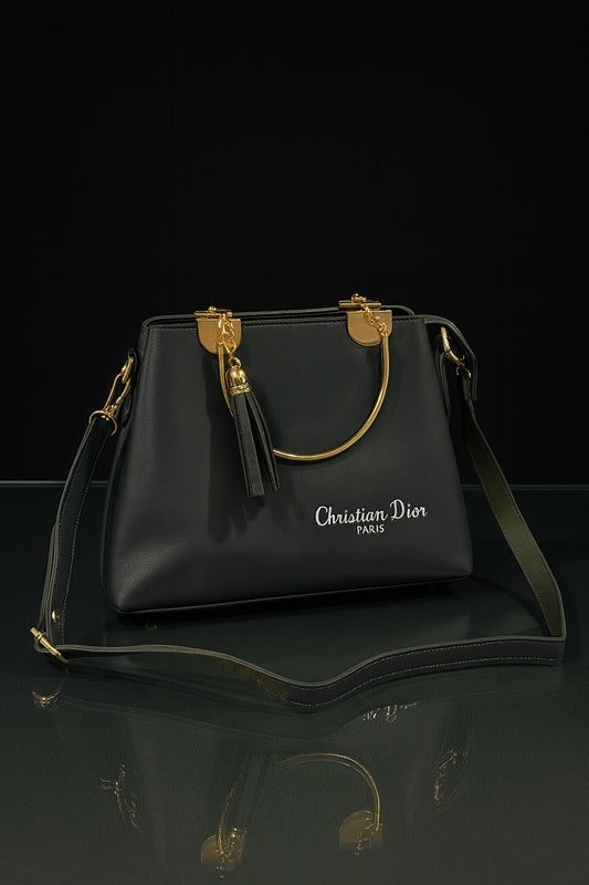 Christian Dior Handbag with Tassel Charm