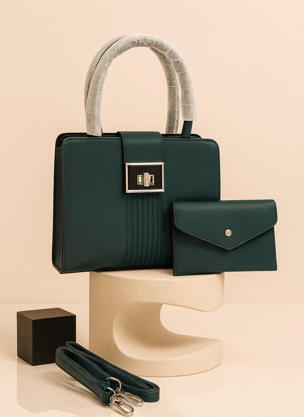 Elegant 3-Piece Handbag Set