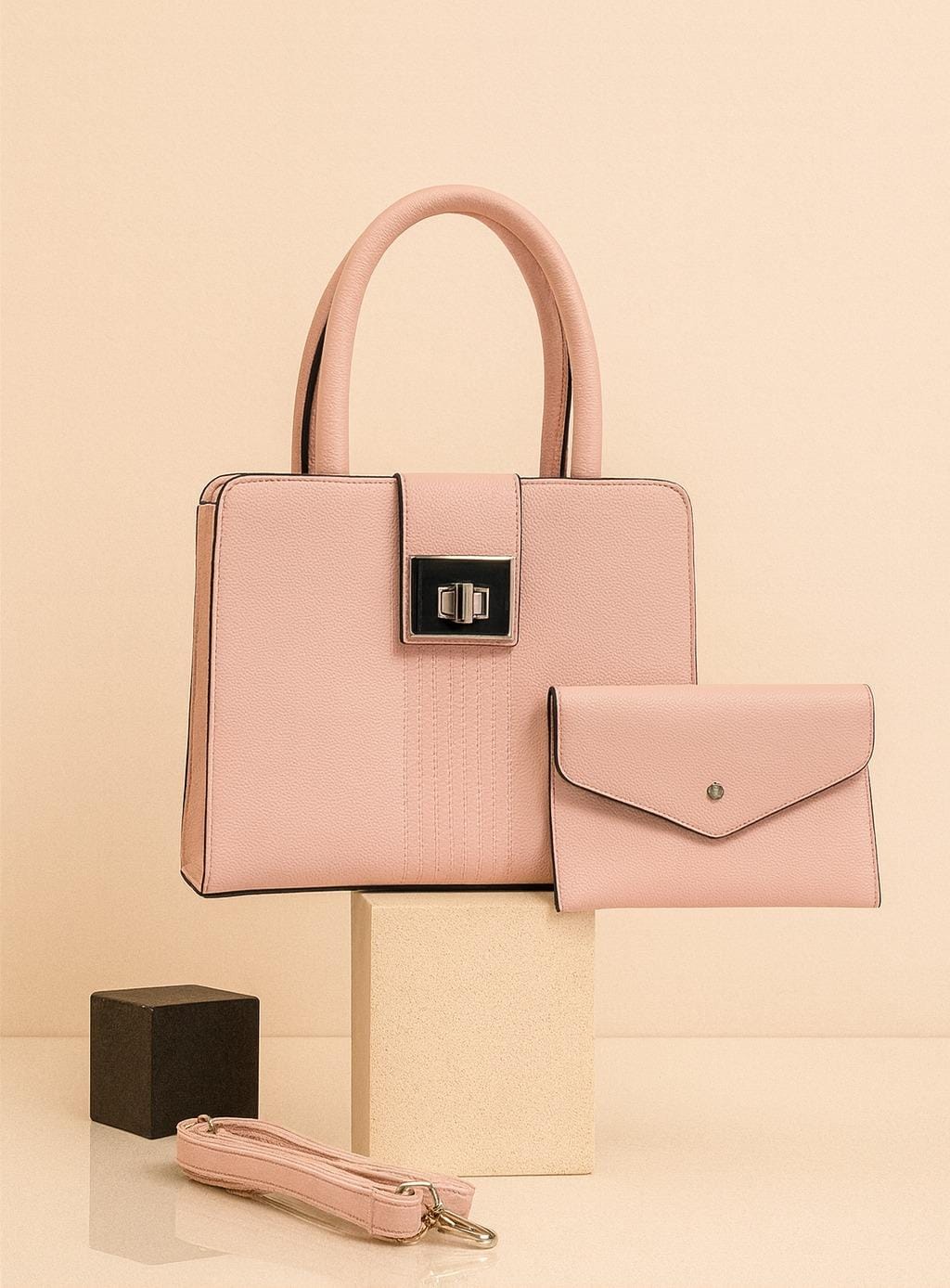 Elegant 3-Piece Handbag Set