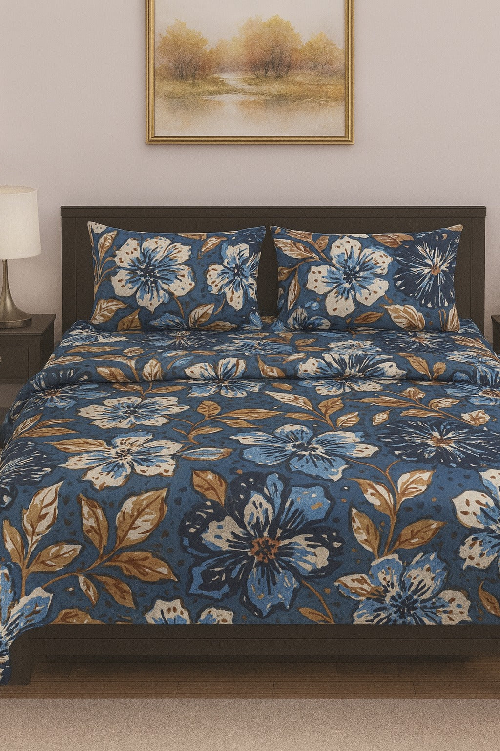 Double Bedsheet 100% Cotton Quality International Comfort