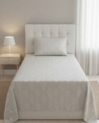 Single Bedsheet with Pillow Cover ( Export Quality )