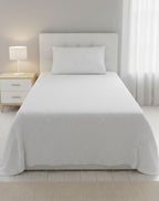Single Bedsheet with Pillow Cover ( Export Quality )