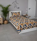 Gul Ahmed Single Bedsheet with Pillow Cover