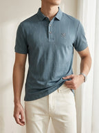 Polo Gwon Imported Shirt-(Light blue)