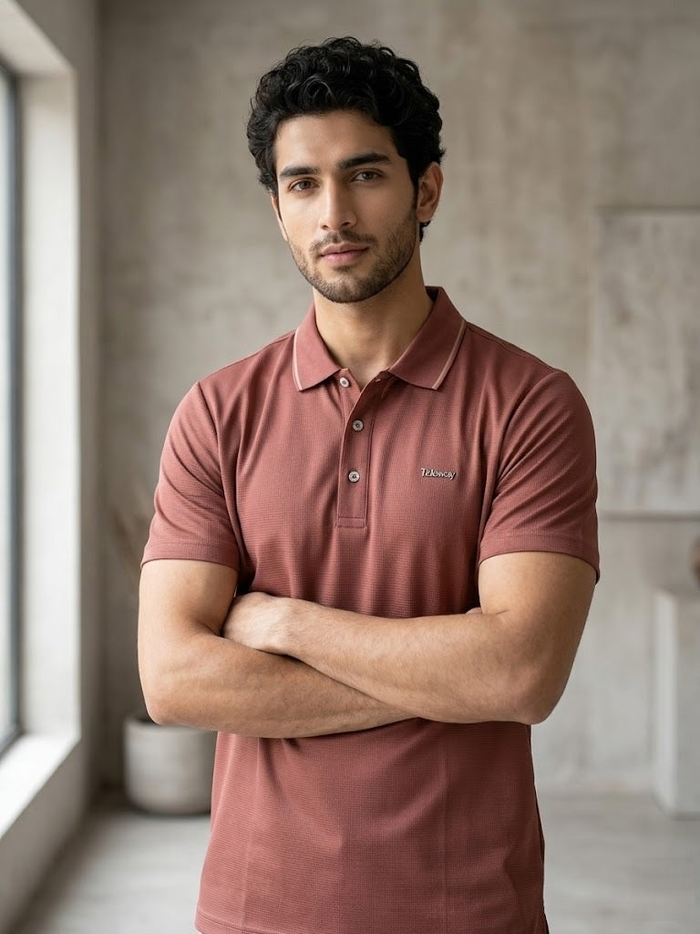 Imported Polo Shirt-Uwani-(Brown)