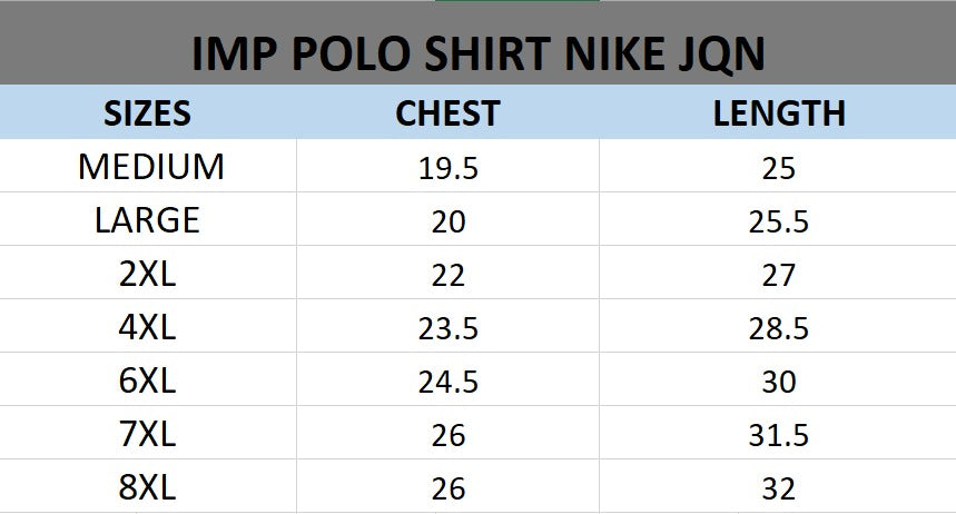 Imported Nike Dri-FIT Shirt.