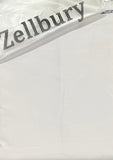 Zellbury logo on a white suit background