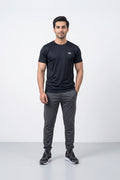 Fashion - Alo Men’s Dry Fit Crew Neck T-Shirt (Black)