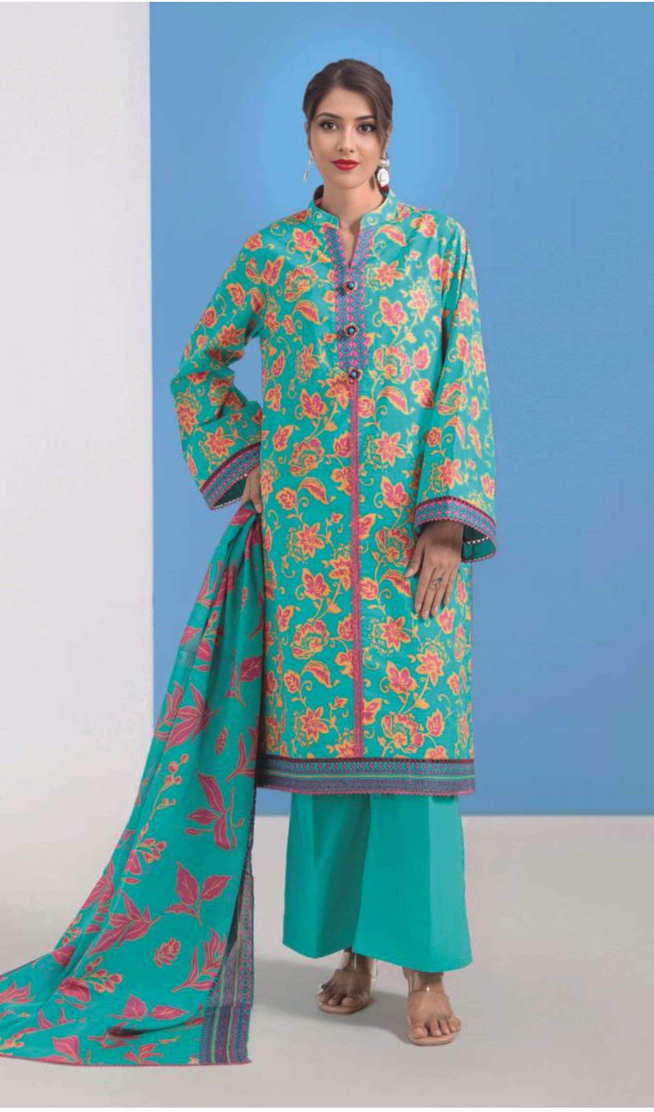 Bonanza Satrangi – Tropical Horizons | 3-Piece Lawn Suit