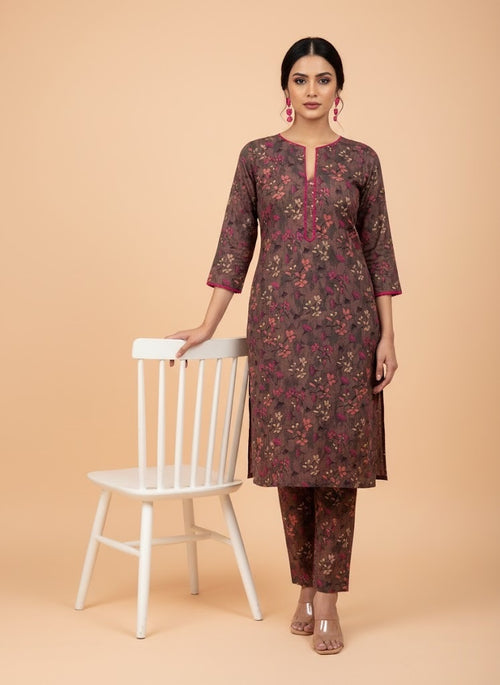 Alkaram - Stitched 2Piece Doria Lawn (Shirt-Trouser).