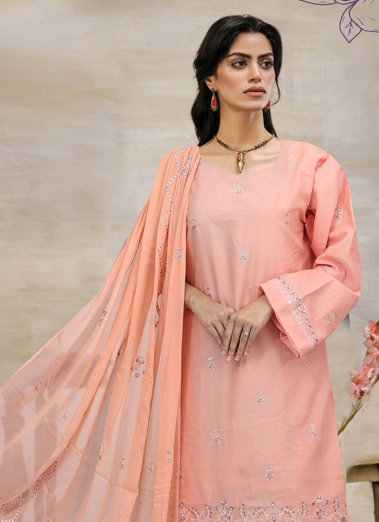 Usman Kashif – Nora (Vol-1518 &1519) Embroidered 3-Piece Lawn Collection