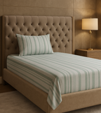 Single Bedsheet with Pillow Cover ( Export Quality )