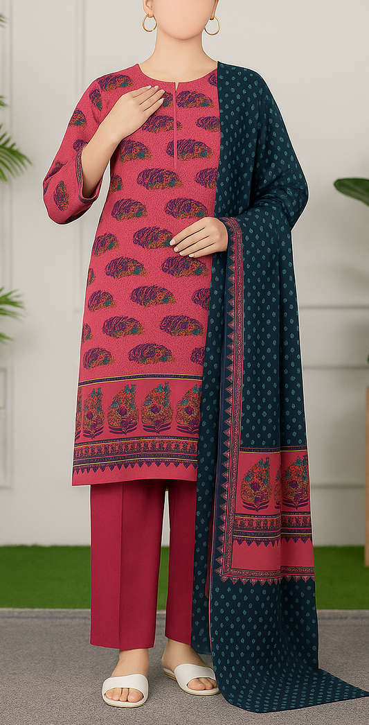 Bin Saeed | 3-Piece Printed Lawn Suit