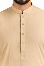 Gul Ahmed Men’s Unstitched Wash & Wear Unstitched Suit (Beige)