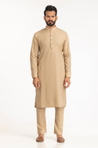 Gul Ahmed Men’s Unstitched Wash & Wear Unstitched Suit (Beige)