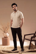 Men’s Premium Polo T-Shirt (Beige)