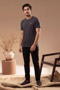 Imported Gucci Round Neck T-Shirt (Dark Brown)