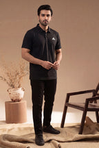 Imported Polo Adidas Shirt (Black)