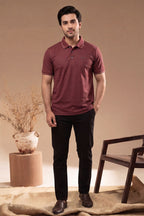 Imported Polo Shirt-Uwani-(Brown)