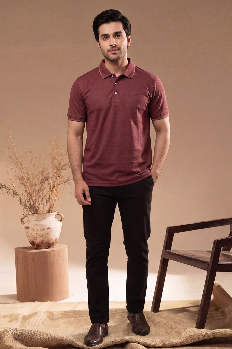 Imported Polo Shirt-Uwani-(Brown)