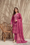 Rasam-o-Rivaj by Breeza Fashion - 3PC Unstitched Embroidered Lawn Suit (Pink)