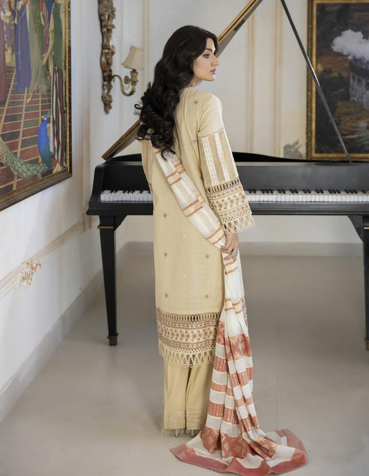 Shab O Roz By Jora – Unstitched Embroidered Jacquard
