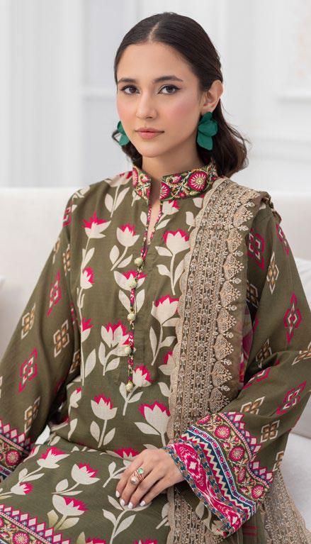 Ibsan By Johra - Unstitched 3-Piece Printed Lawn