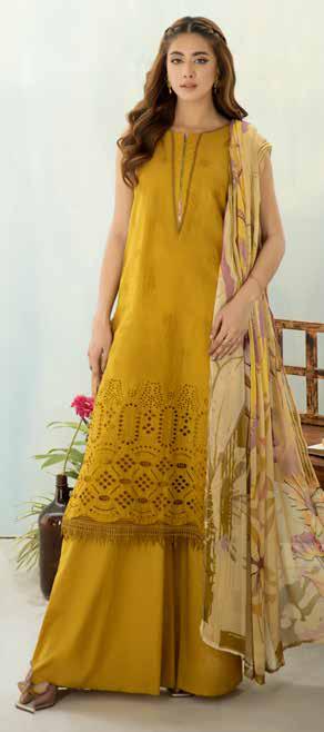 Maya By Johra – Digital printed lawn with Digital Printed Chiffon Dupatta, a luxurious 3-piece unstitched