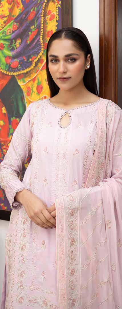 Zahil by Johra - Unstitched 3-Piece Embroidered Lawn