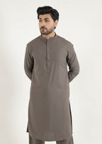 Grace Men’s Wash & Wear Unstitched Fabric Suit (Grey)