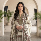 Khaadi 3-Piece Unstitched Embroidered Lawn Suit – Light Pista