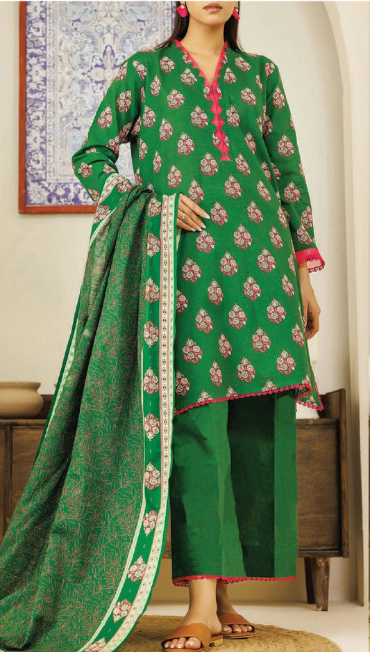 Orient Winter Khaddar Collection – 3 Piece Unstitched Suit