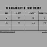 Alkaram - Stich Kurti / Shirt