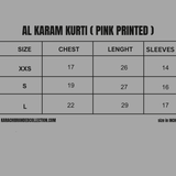 Alkaram - Stich Kurti / Shirt