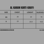 Alkaram - Stich Kurti / Shirt