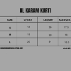 Alkaram - Stich Kurti / Shirt