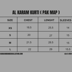 Alkaram - Stich Kurti / Shirt
