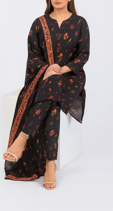 Nishat Doriya Lawn – 3 Piece Stitched