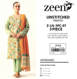 ZEEN – Unstitched Printed 3-Piece Lawn